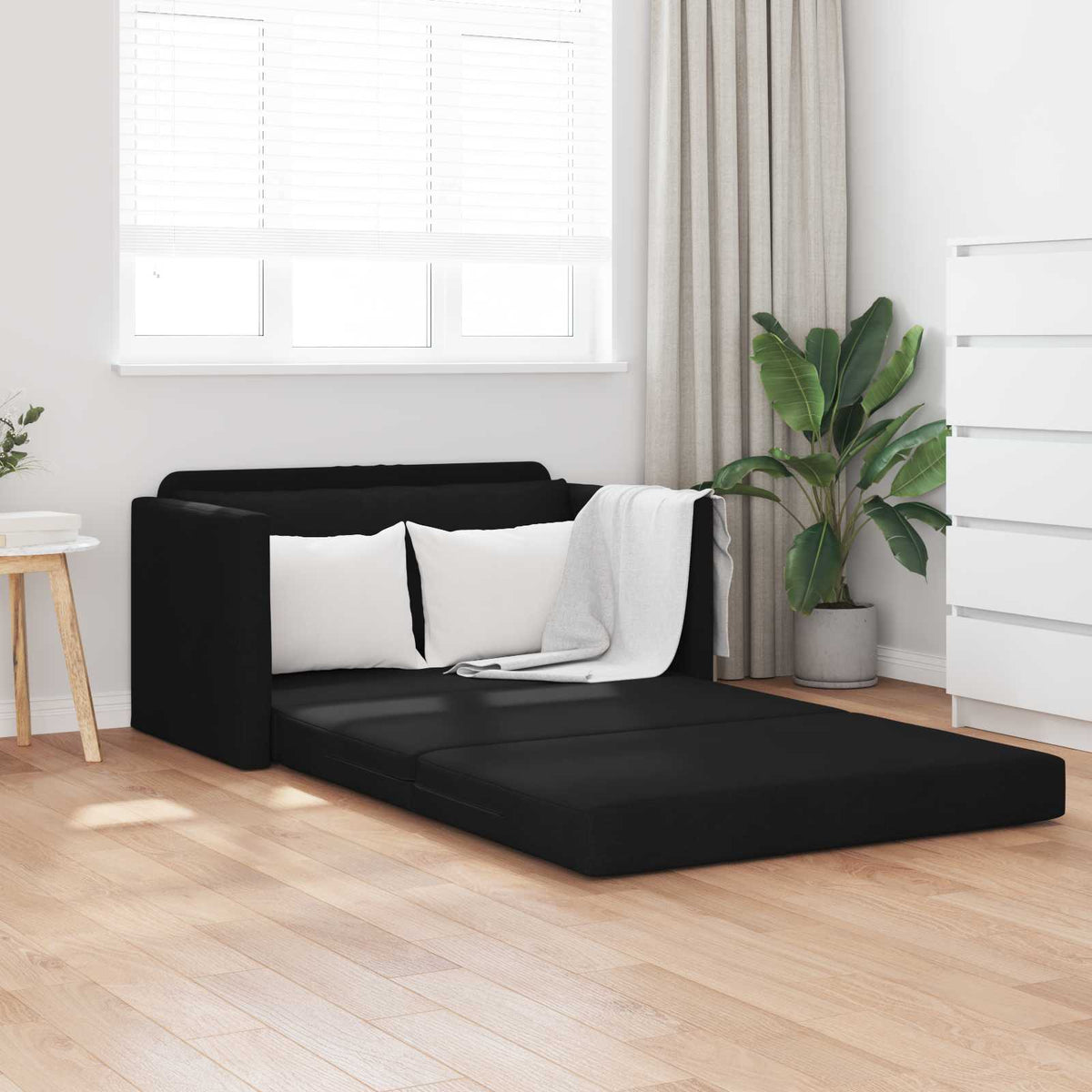 vidaXL 2-Seater Folding Sofa Bed 124 x 71 x 78 cm Fabric
