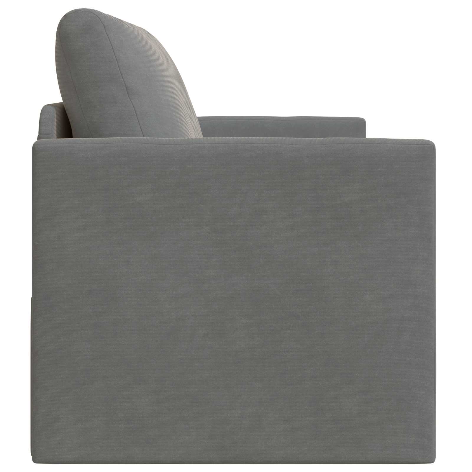 vidaXL Folding Sofa Bed Dark Grey 124 x 71 x 78 cm Velvet 6