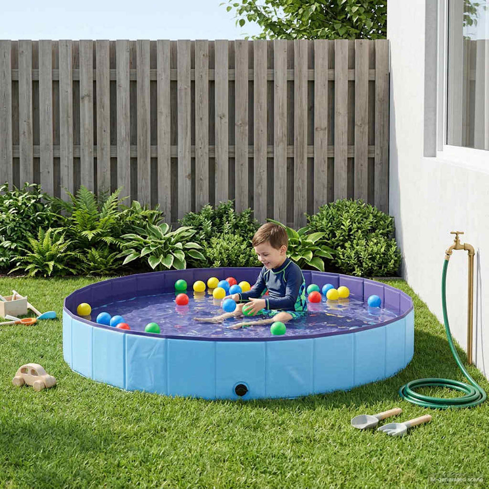 vidaXL Children Swimming Pool Ø Round for Child