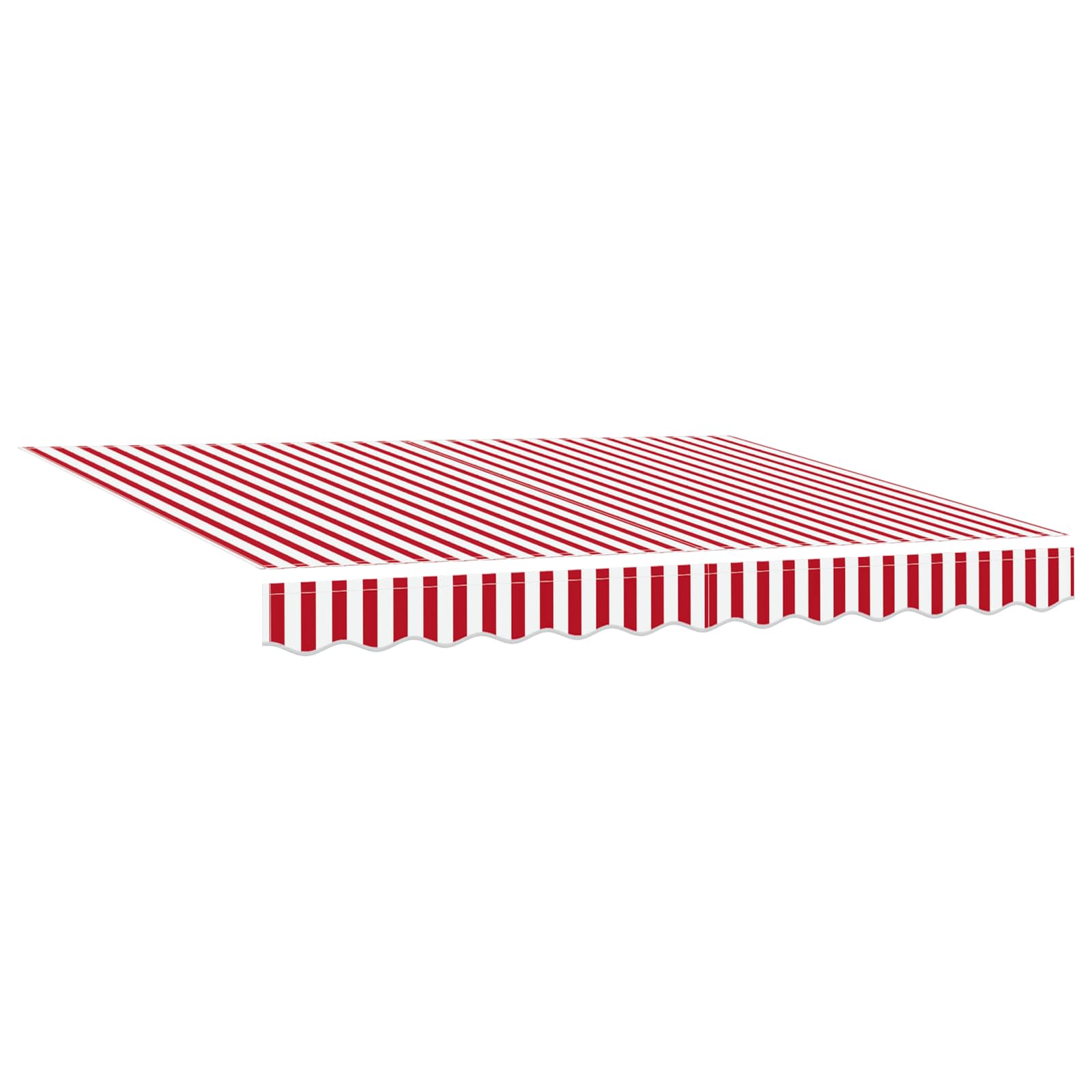 vidaXL Electric Retractable Awning Red, White and Anthracite 3 x 2.5 m 4