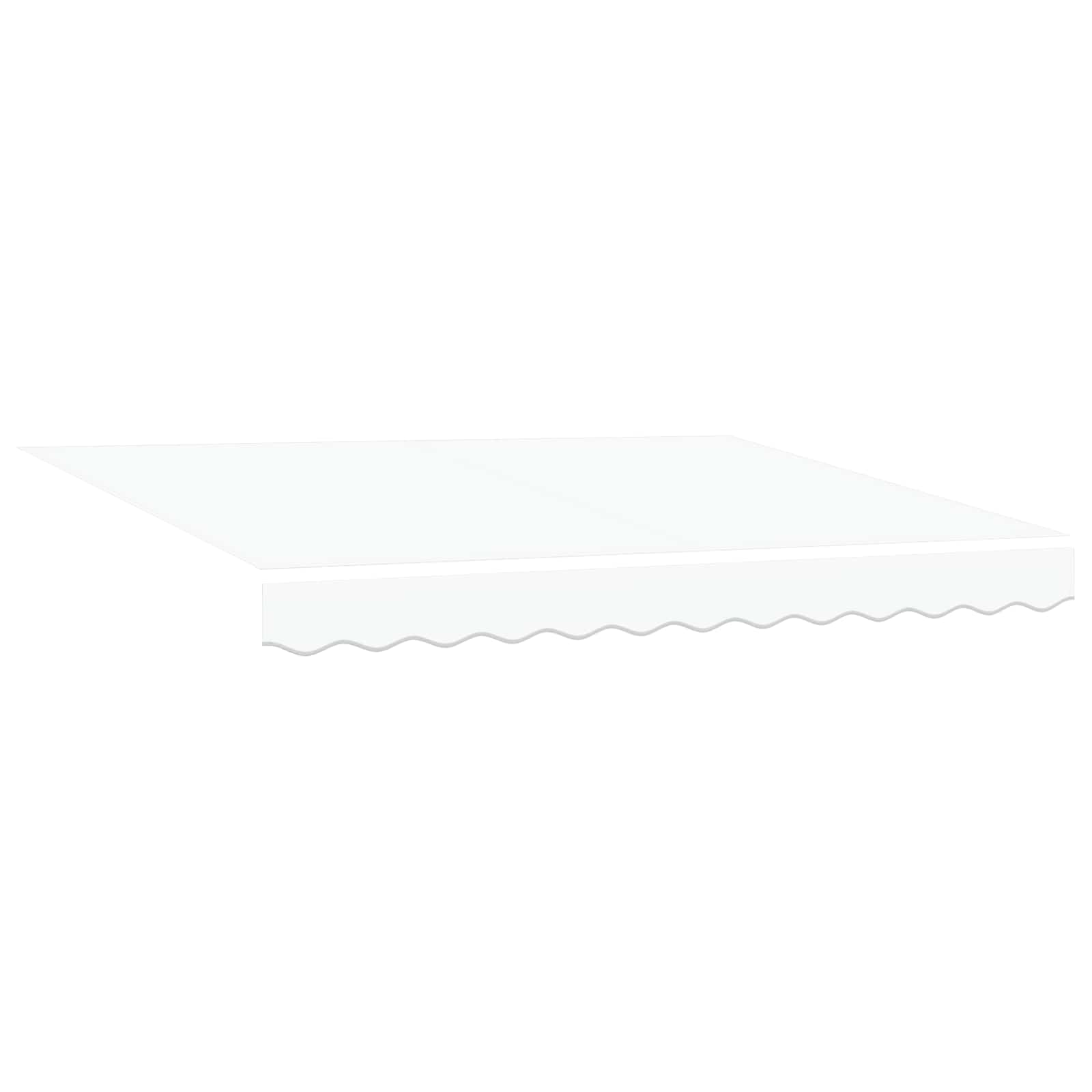 vidaXL Electric Retractable Awning White and Anthracite 3 x 2.5 m 4