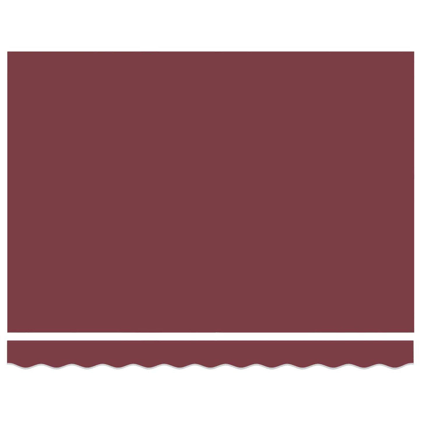 vidaXL Electric Retractable Awning Burgundy and Anthracite 3.5 x 2.5 m 5