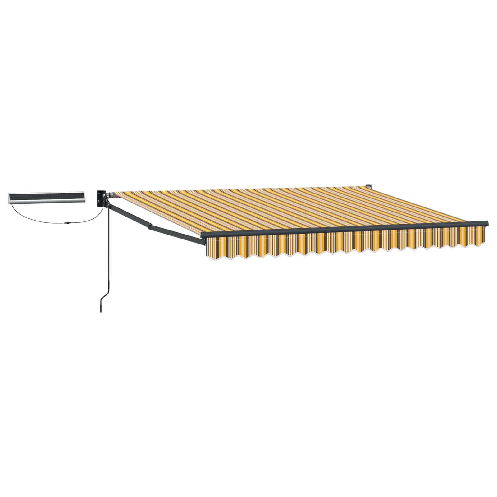 vidaXL Electric Retractable Awning 3.5 x 2.5 m 2