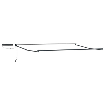 vidaXL Electric Retractable Awning Cream and Anthracite 4 x 3 m 3