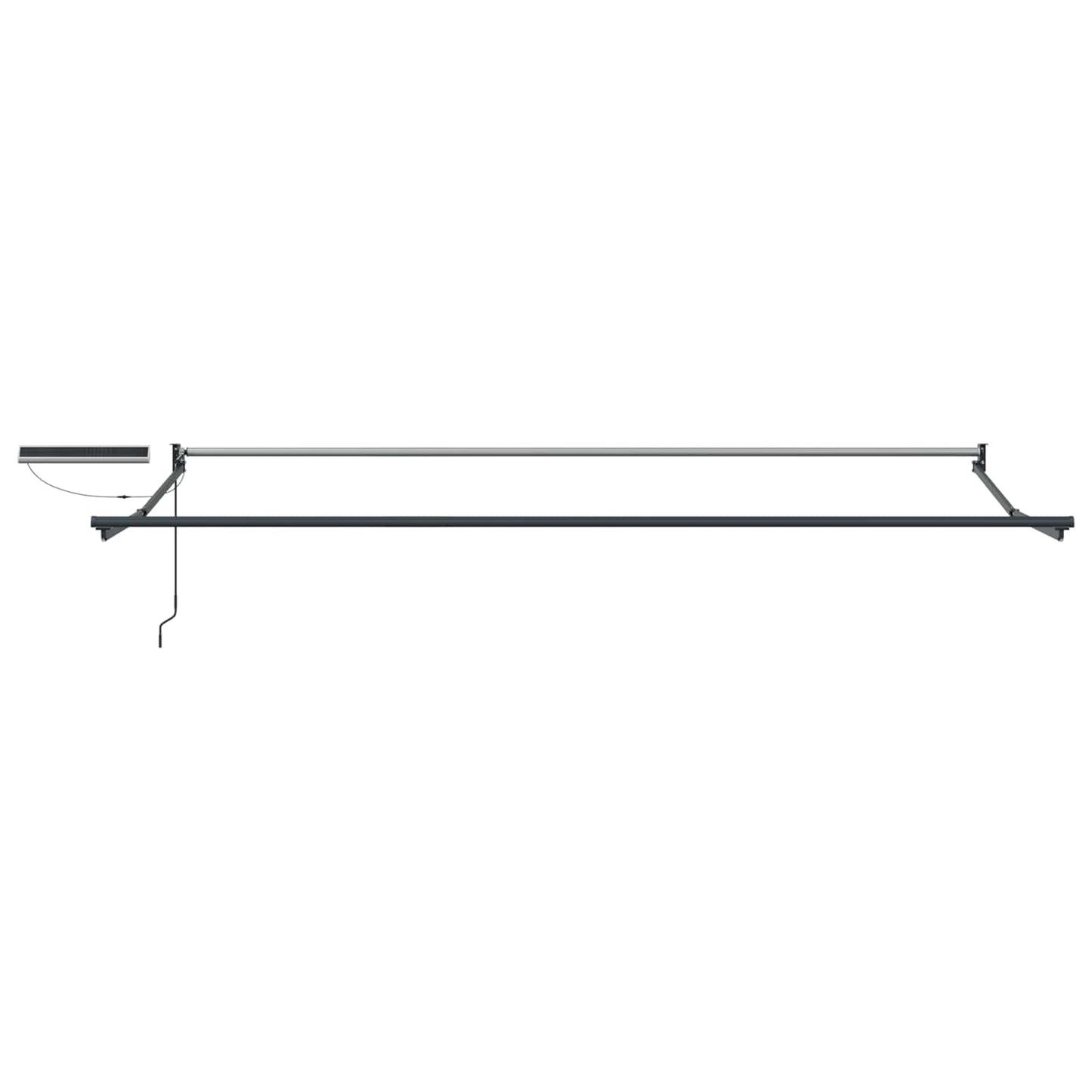vidaXL Electric Retractable Awning Cream and Anthracite 4 x 3 m 5