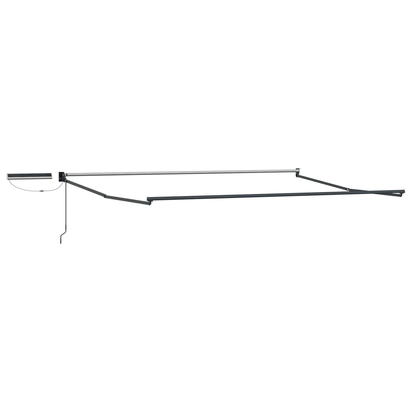 vidaXL Electric Retractable Awning Anthracite 4 x 3 m 3