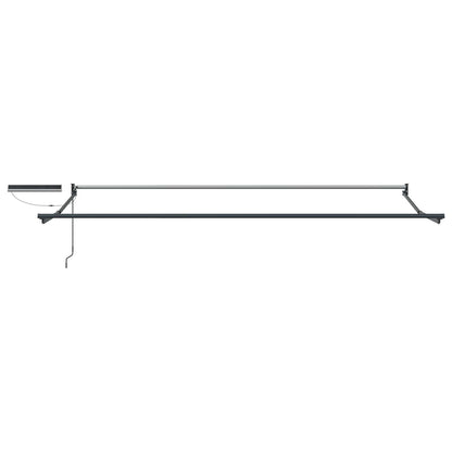 vidaXL Electric Retractable Awning 5 x 3 m 5