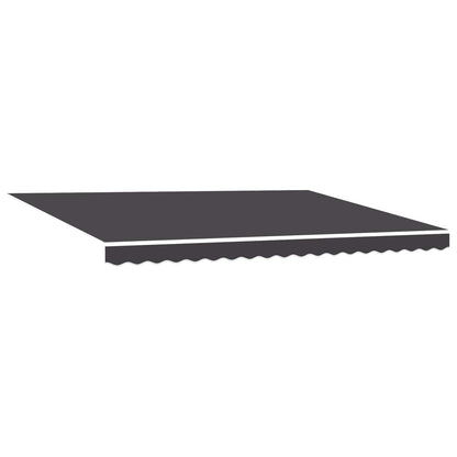 vidaXL Manual Retractable Awning Anthracite 5 x 3 m 4