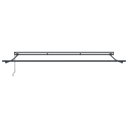vidaXL Manual Retractable Awning Cream 4.5 x 3.5 m 5