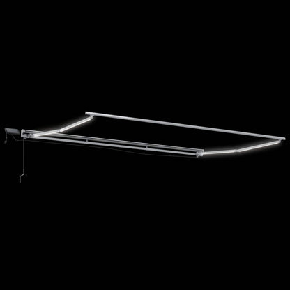 vidaXL Manual Awning Frame with LEDs 5 x 3.5 m 6