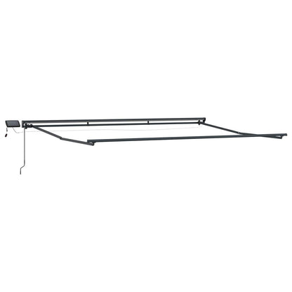 vidaXL Manual Awning Frame with LEDs 4.5 x 3.5 m 4