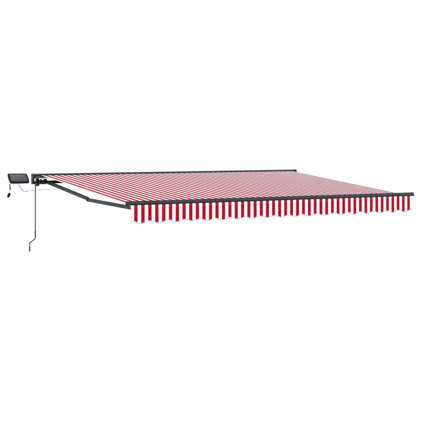 vidaXL Manual Awning Frame with LEDs 5 x 3.5 m 2