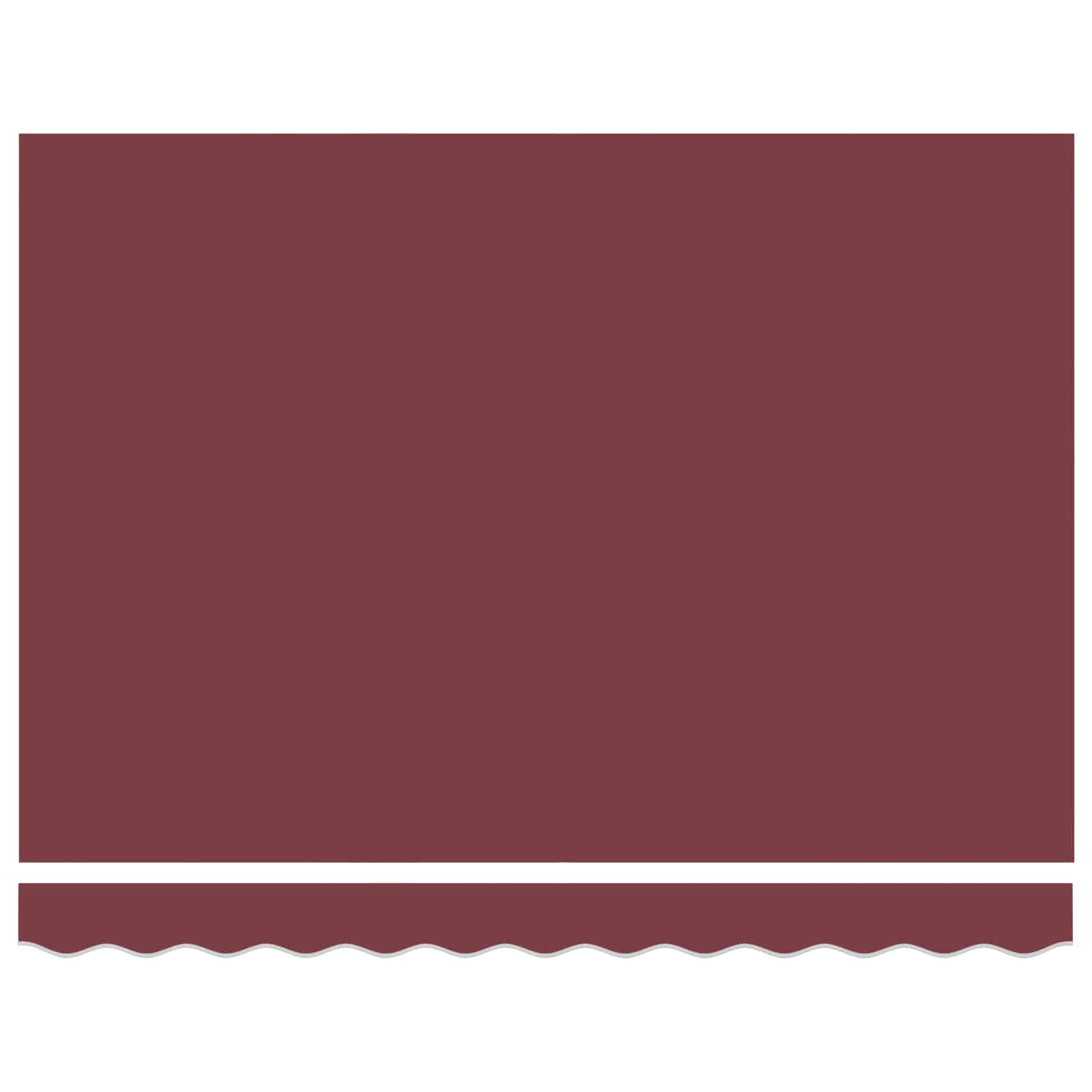 vidaXL Electric Retractable Awning Burgundy and White 3 x 2.5 m 6