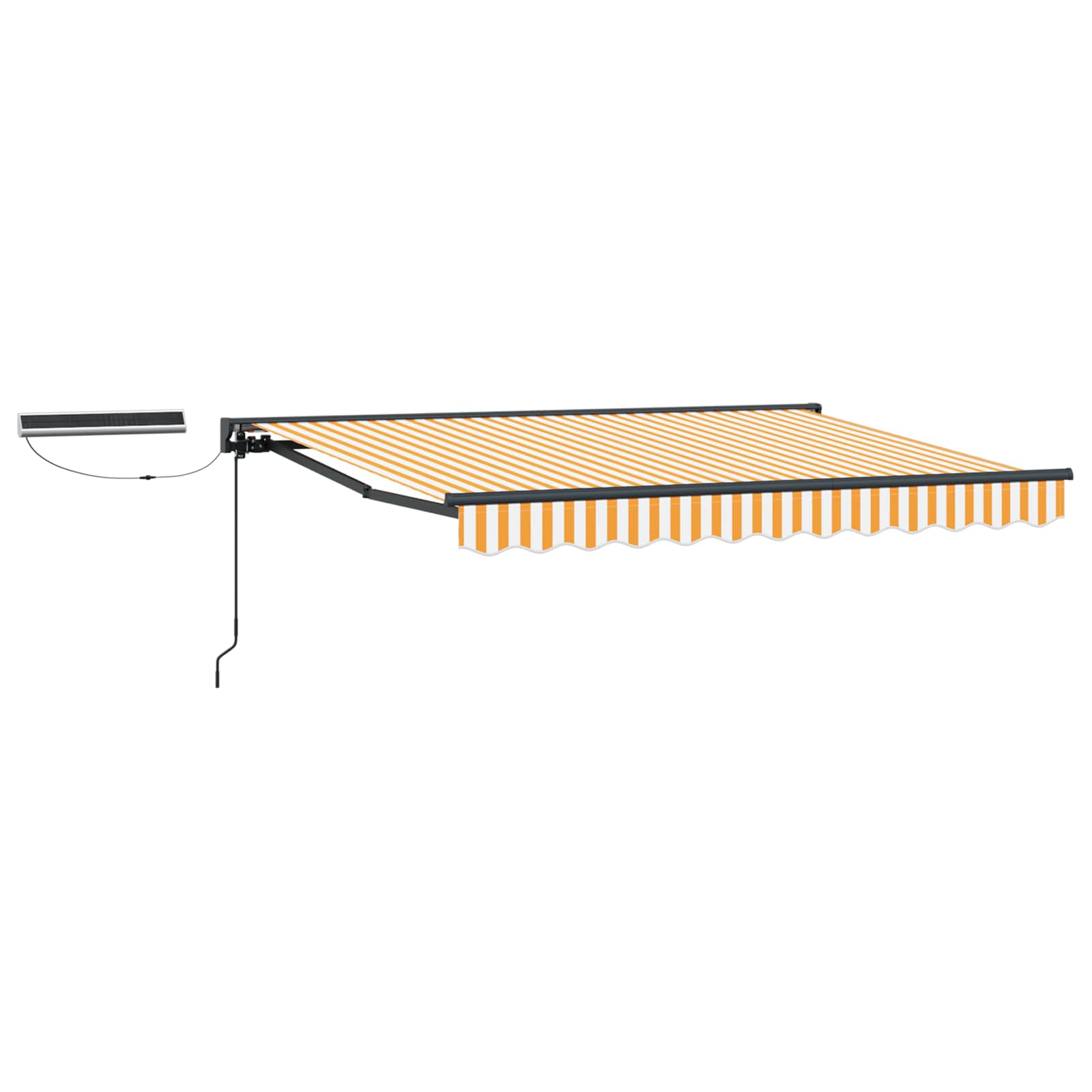 vidaXL Electric Retractable Awning 3 x 2 m Polyester with PU coating 2