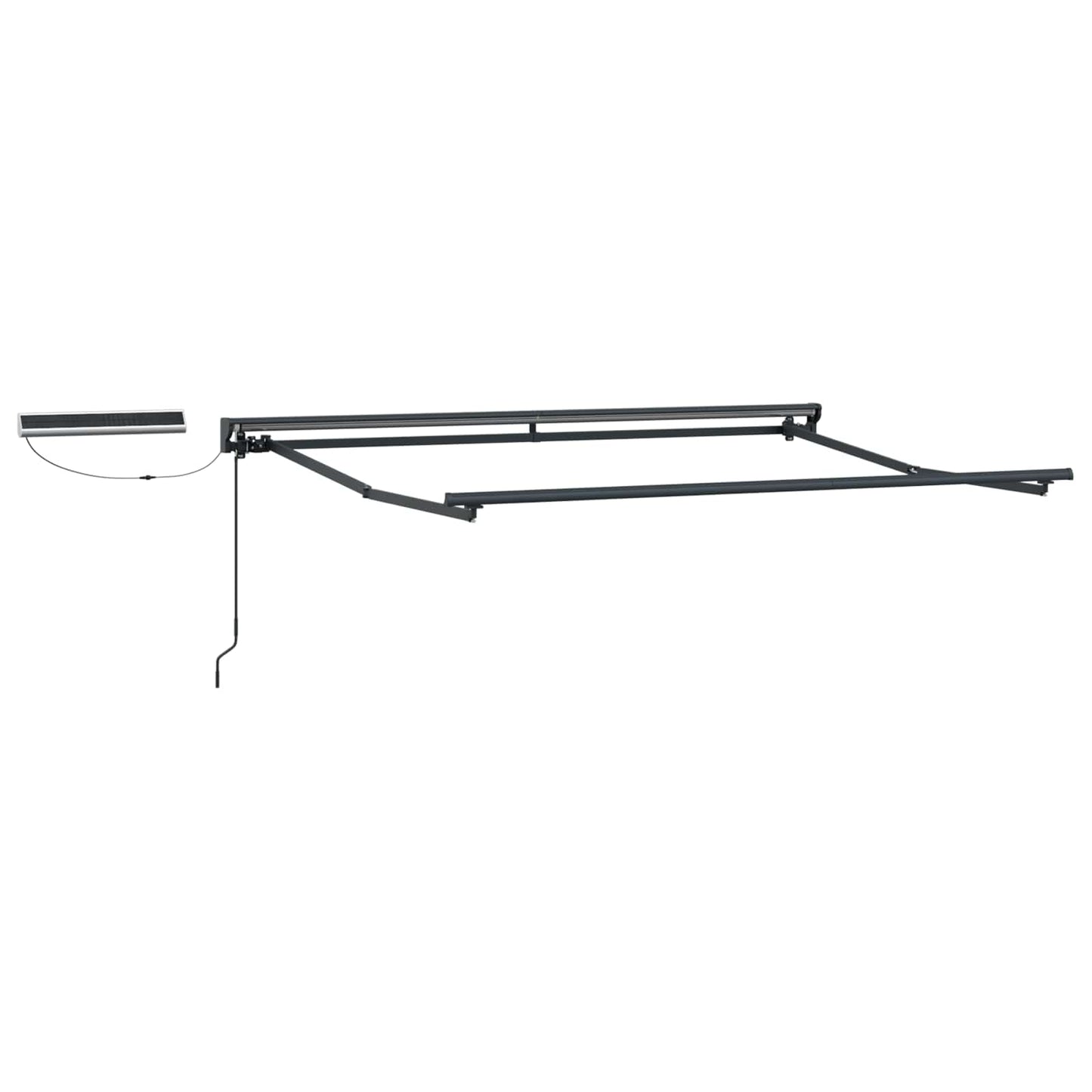 vidaXL Electric Retractable Awning 3 x 2 m Polyester with PU coating 3