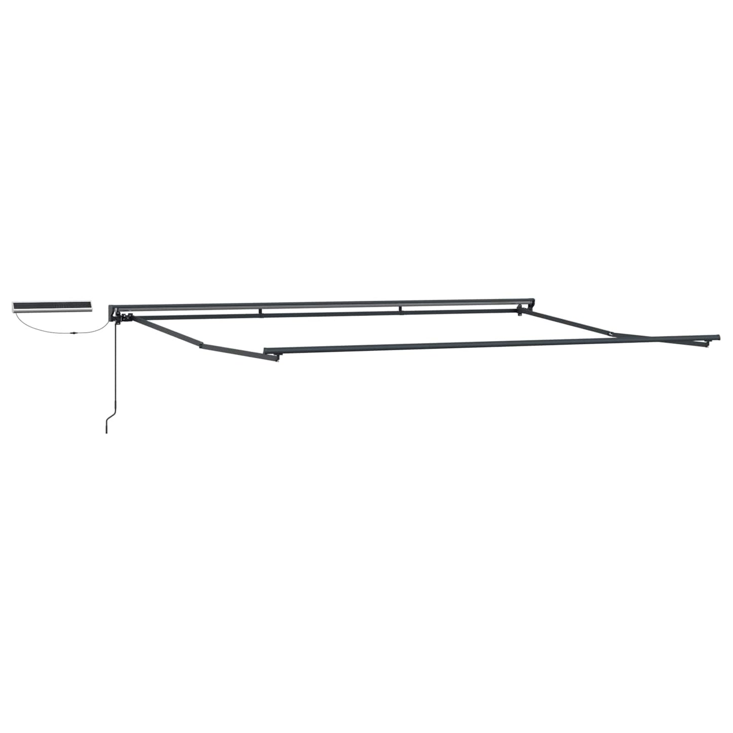 vidaXL Electric Retractable Awning 4 x 2 m Polyester with PU coating 3