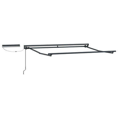 vidaXL Electric Retractable Awning Cream and Anthracite 3 x 2.5 m 3