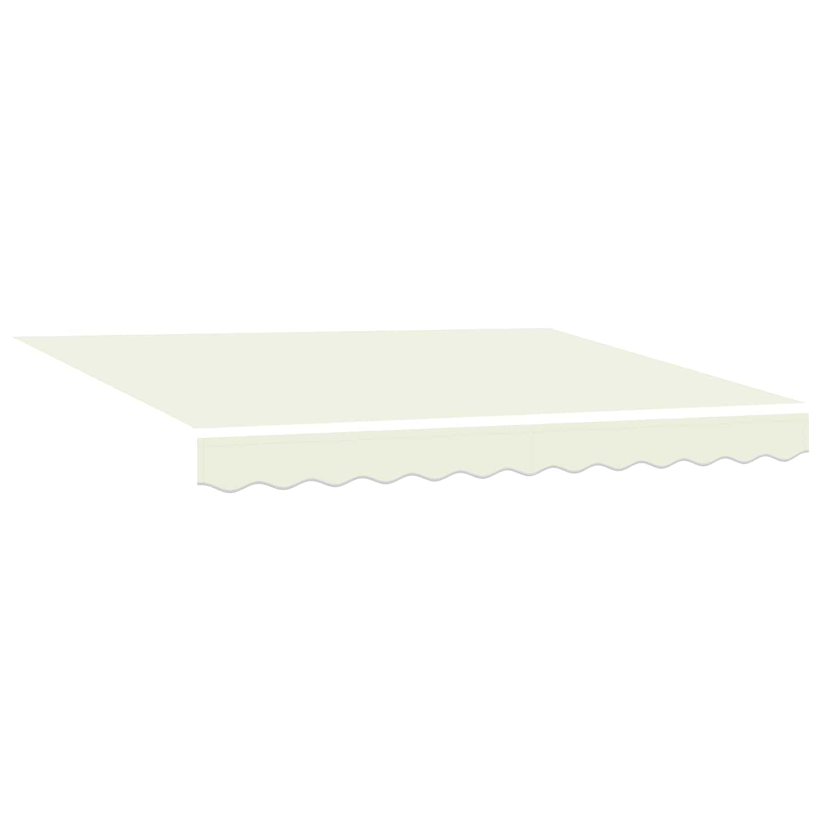 vidaXL Electric Retractable Awning Cream and Anthracite 3 x 2.5 m 4