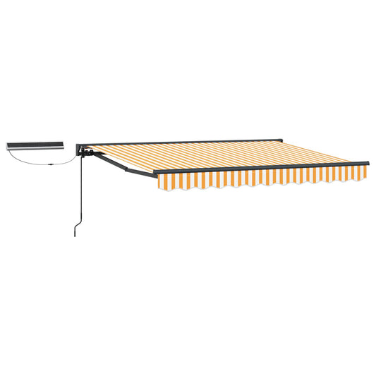 vidaXL Electric Retractable Awning 3 x 2.5 m Polyester with PU coating 2