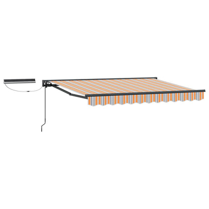 vidaXL Electric Retractable Awning 3 x 2.5 m Polyester with PU coating 2