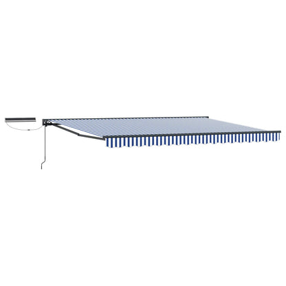 vidaXL Electric Retractable Awning 4.5 x 3 m Polyester with PU coating 2