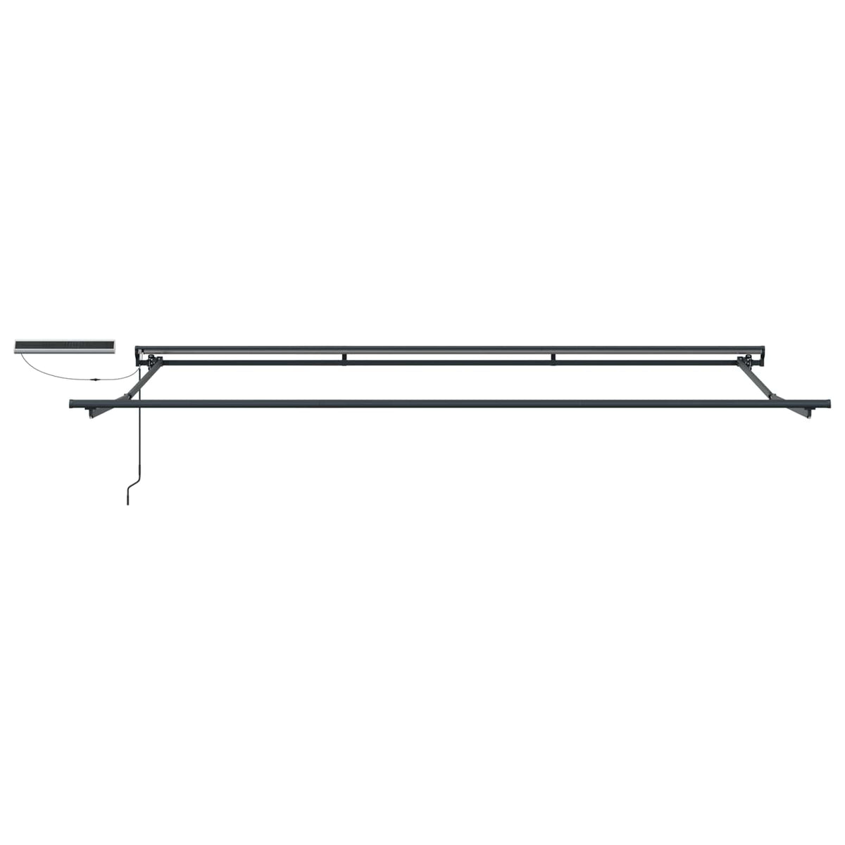 vidaXL Electric Retractable Awning 4.5 x 3.5 m 5