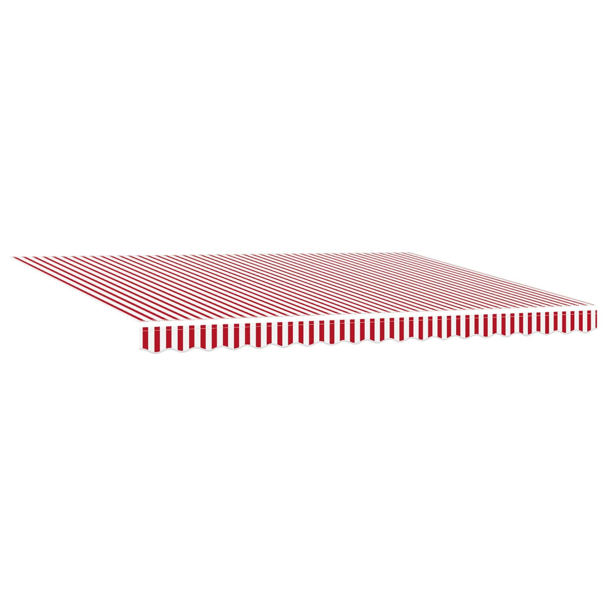 vidaXL Electric Retractable Awning Red, White and Anthracite 5 x 3 m 4