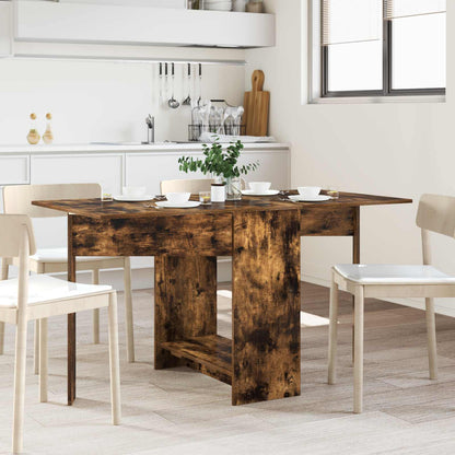 Dinning Table 138 x 70 x 73.5 cm Engineered Wood Smoked oak