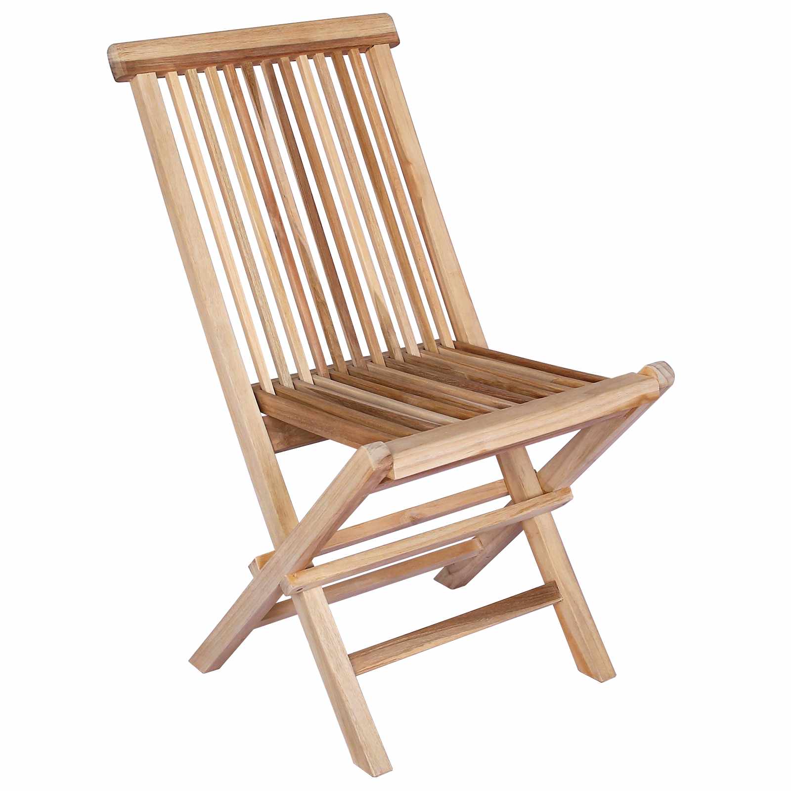 vidaXL Garden Furniture Set 7 pcs Natural Solid Teak Wood 4
