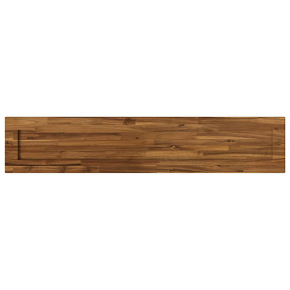 Table Top Natural Rectangular Depth 30 cm 150 cm