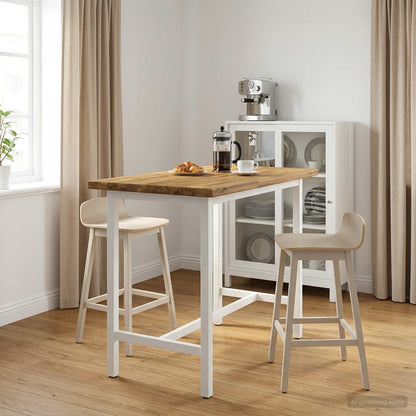 Table Top Whitewash Rectangular Depth 40 cm 120 cm