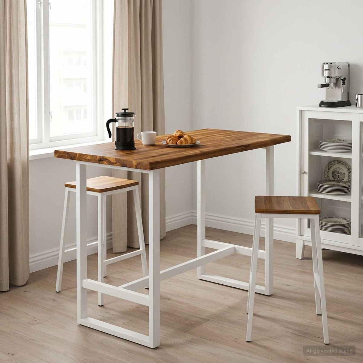 Table Top Natural Rectangular Depth 40 cm 140 cm