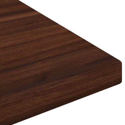 Table Top Dark Brown Rectangular Depth 40 cm 160 cm