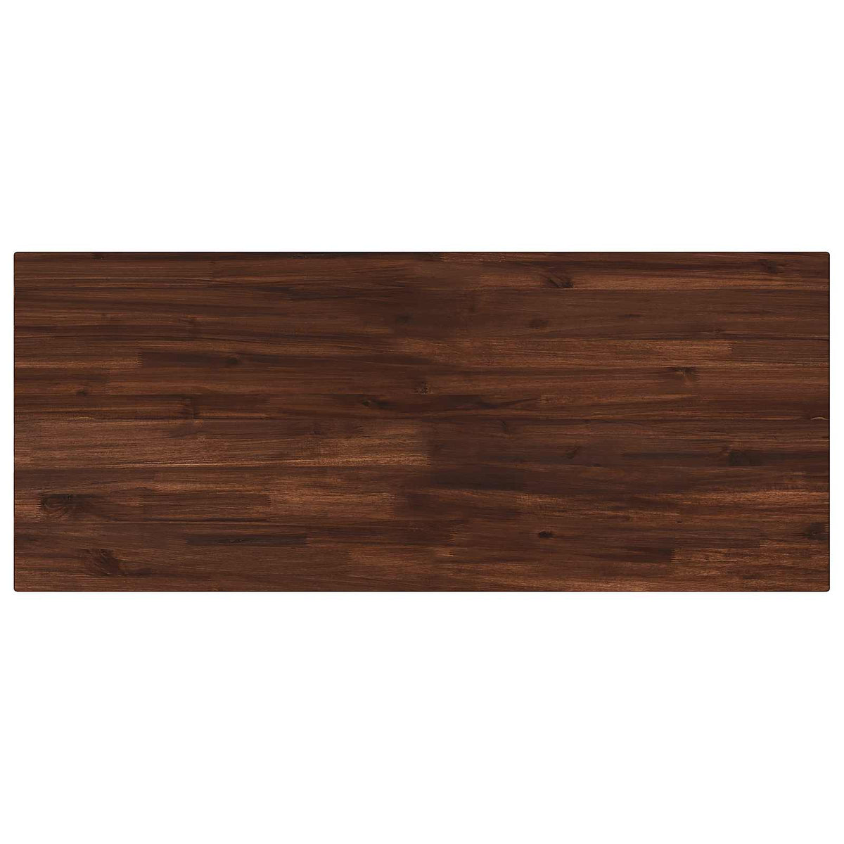 Table Top Dark Brown Rectangular Depth 40 cm 160 cm