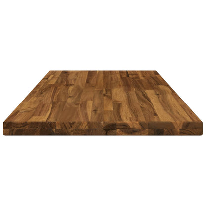Table Top Natural Rectangular Depth 50 cm 120 cm