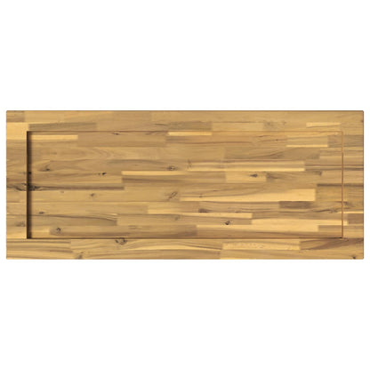 Table Top Whitewash Rectangular Depth 50 cm 130 cm