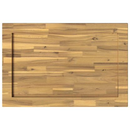 Table Top Whitewash Rectangular Depth 60 cm 100 cm