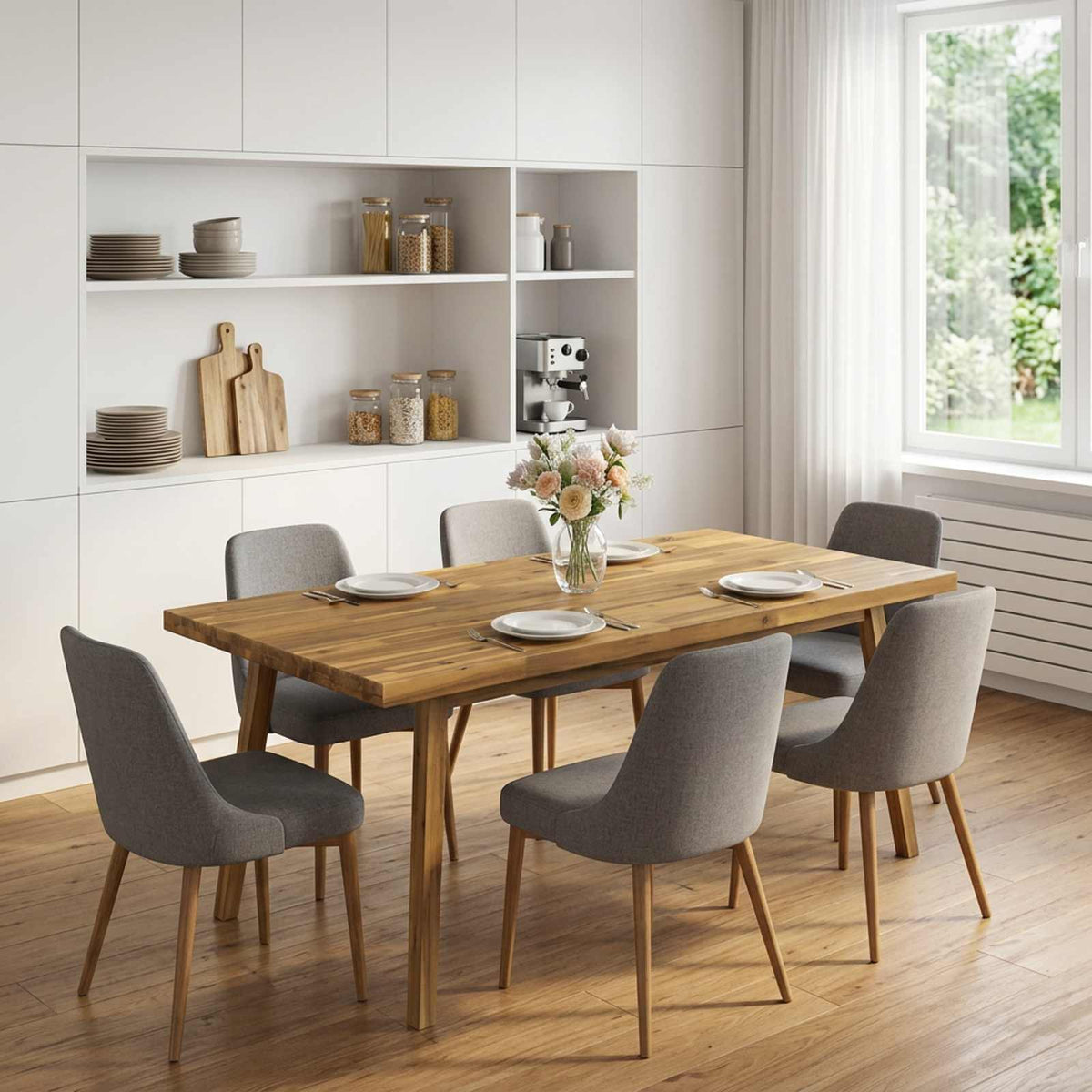 Table Top Whitewash Rectangular Depth 60 cm 130 cm