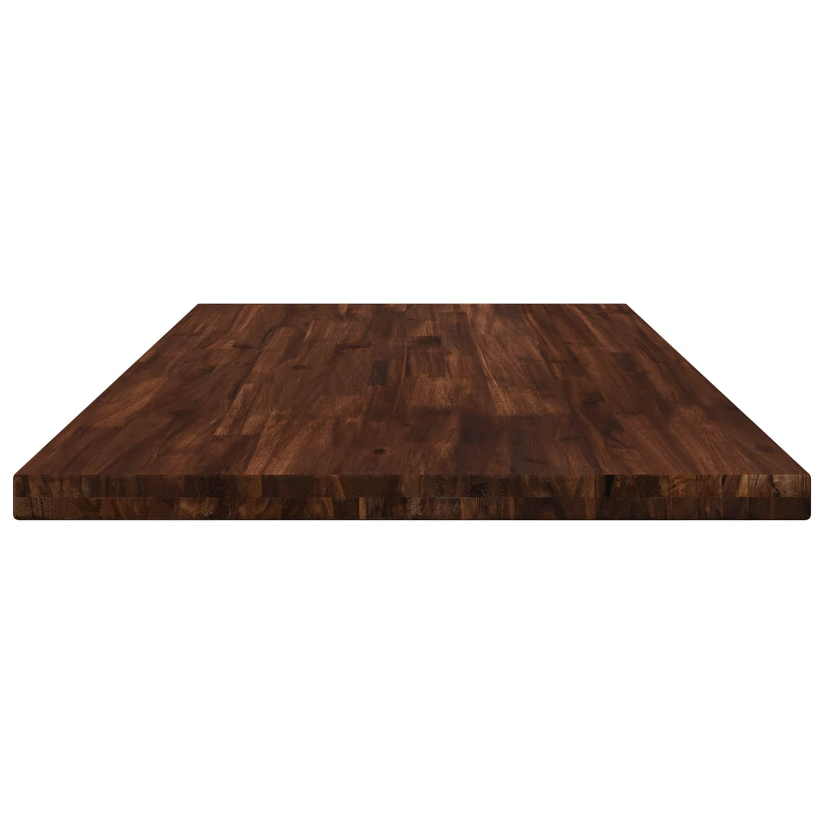 Table Top Dark Brown Rectangular Depth 60 cm 140 cm