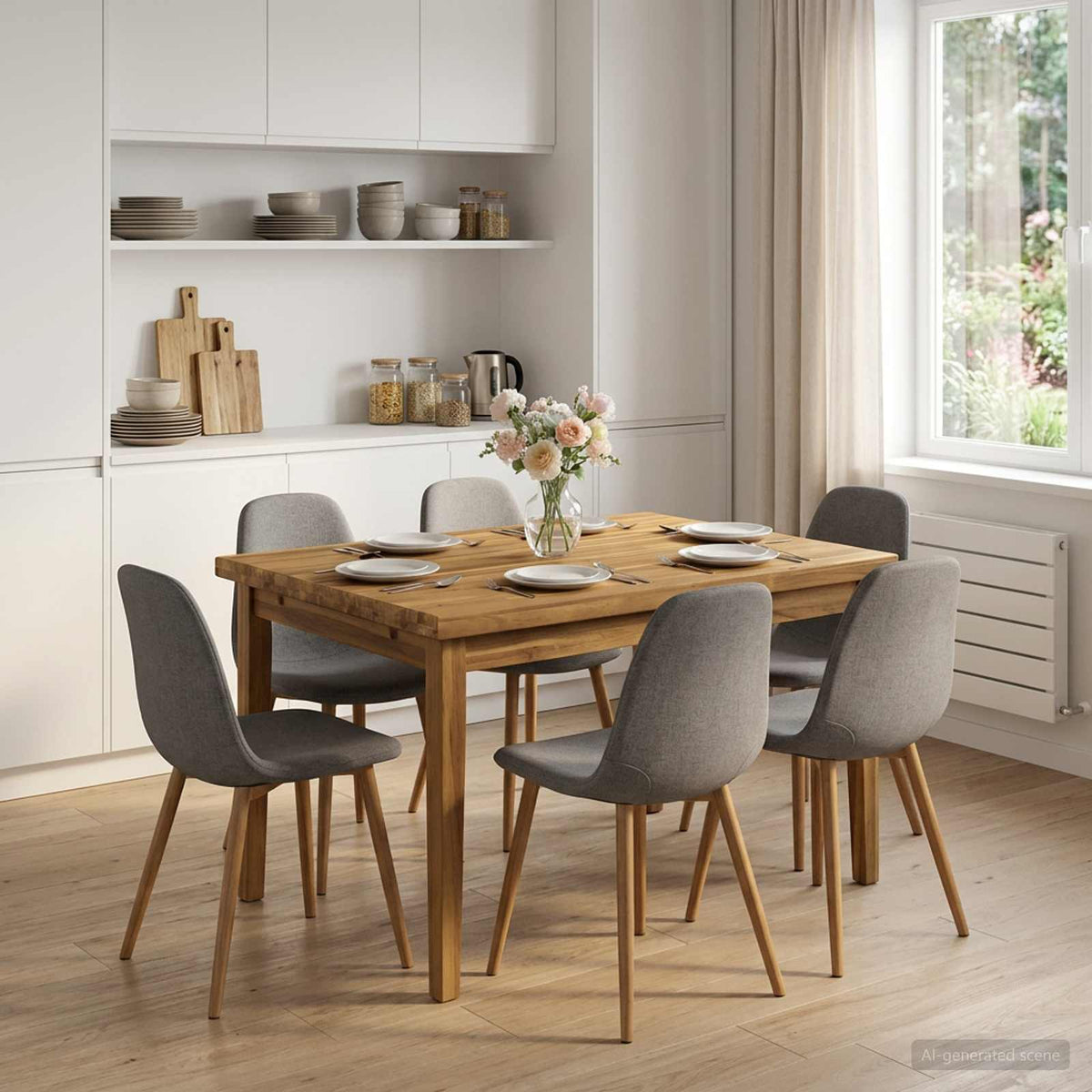 Table Top Whitewash Rectangular Depth 70 cm 80 cm