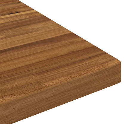 Table Top Natural Rectangular Depth 80 cm 100 cm