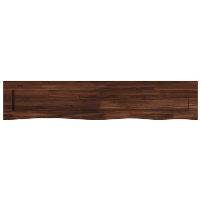 vidaXL Live Edge Table Top 150 x 20 x 3.2 cm Rectangular 4