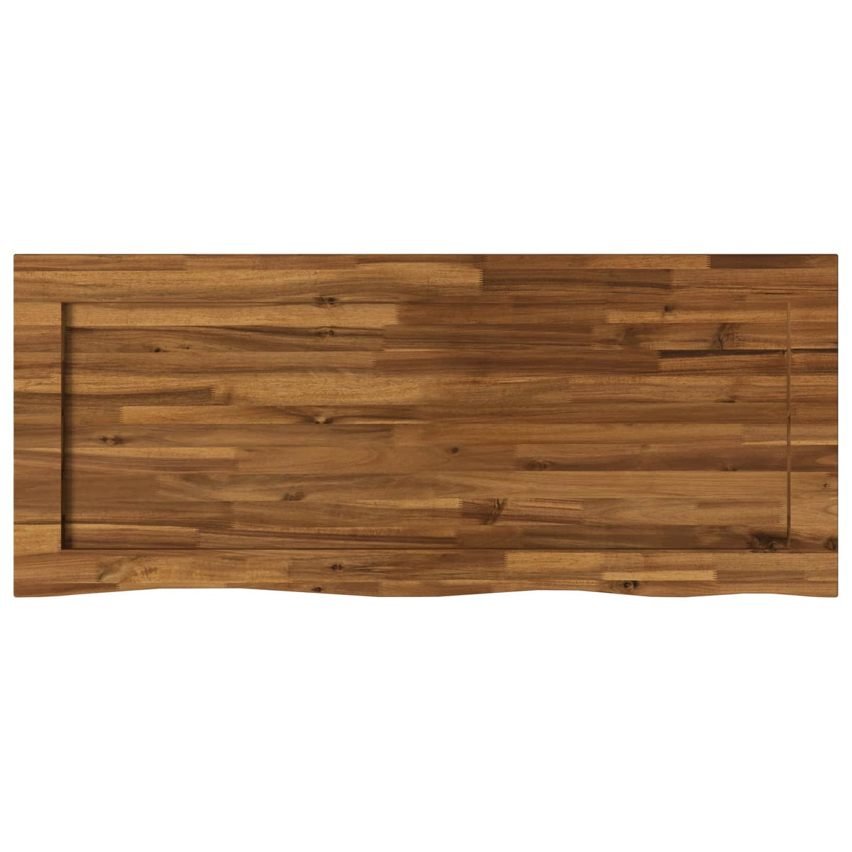 Live Edge Table Top Rectangular Natural Live Edge 1 Side Depth 50 cm 130 cm