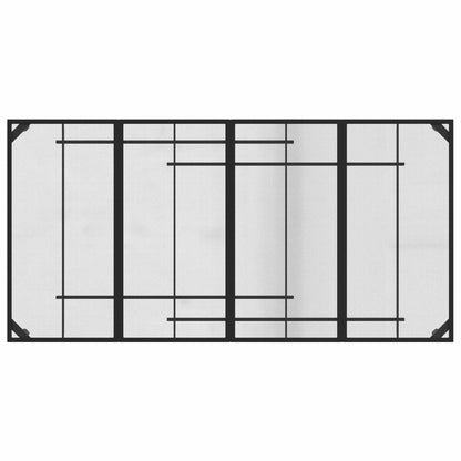 vidaXL Outdoor Furniture Set 9 pcs Anthracite Iron and Steel 6