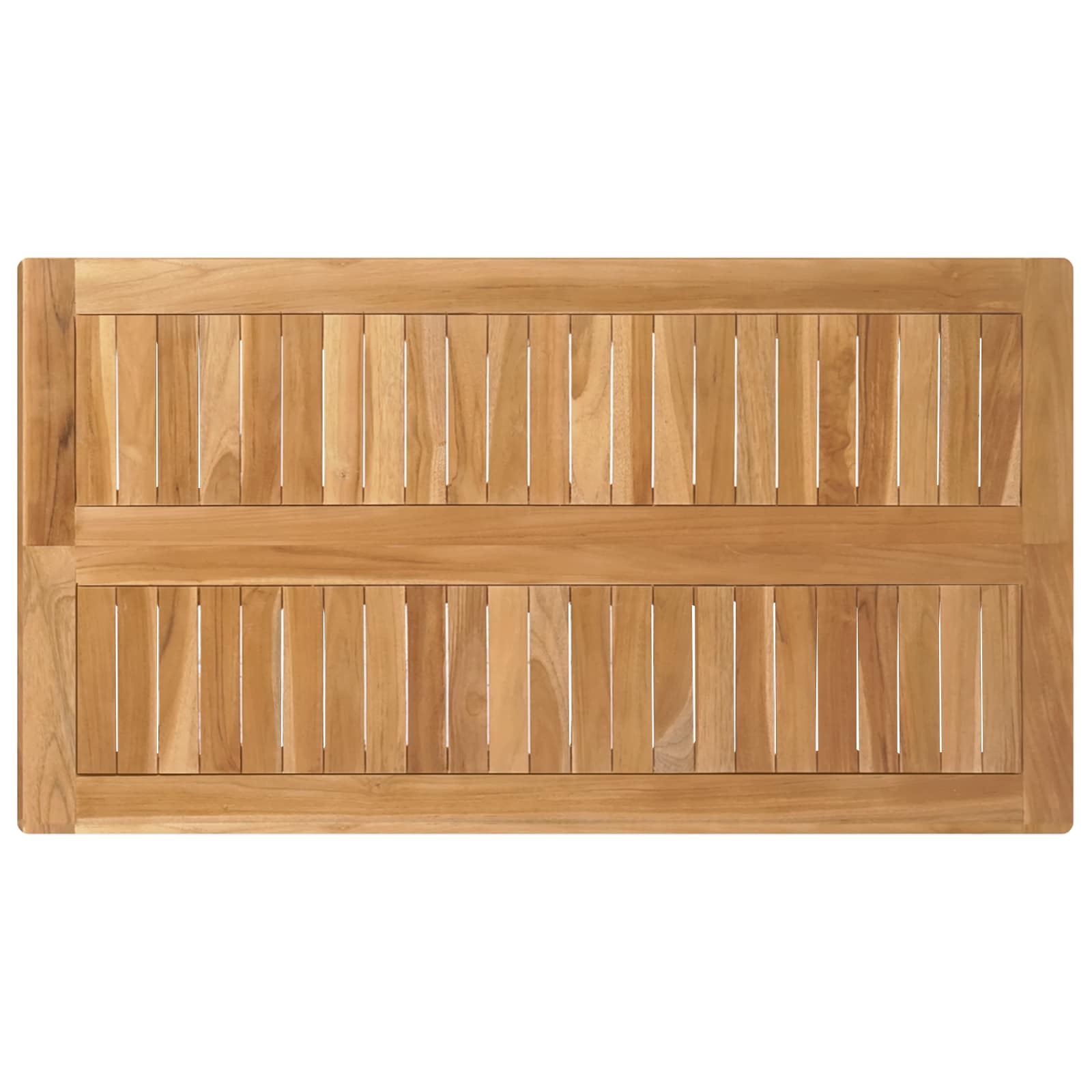 vidaXL Outdoor Bar Set 5 pcs Untreated Solid Teak Wood 5