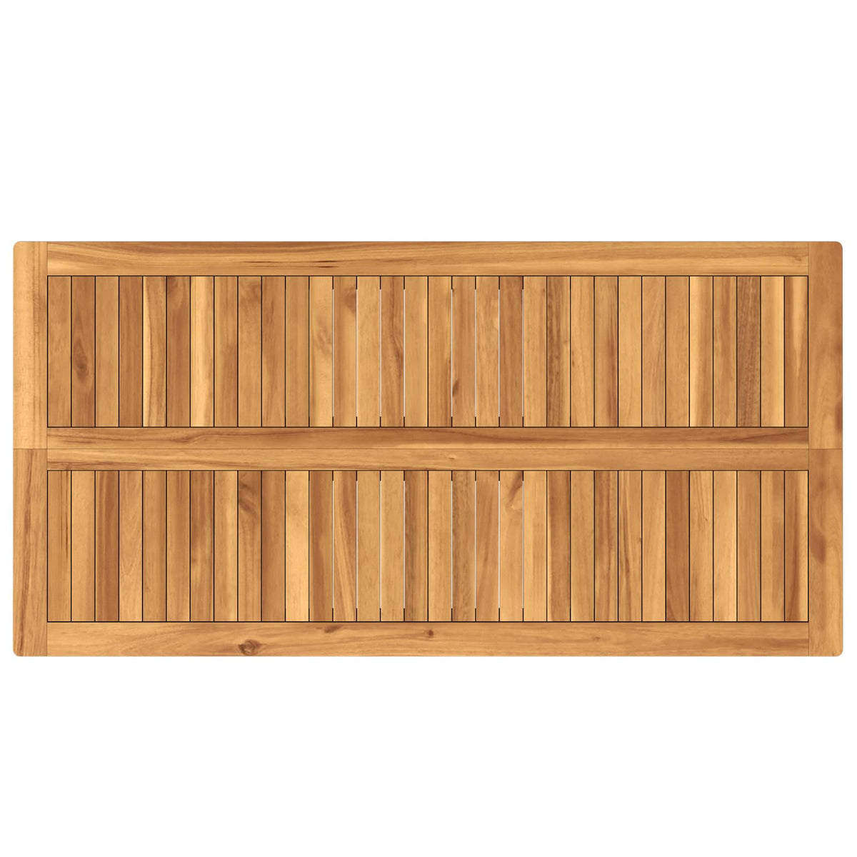 vidaXL Outdoor Bar Set 7 pcs Natural Solid Teak Wood 5
