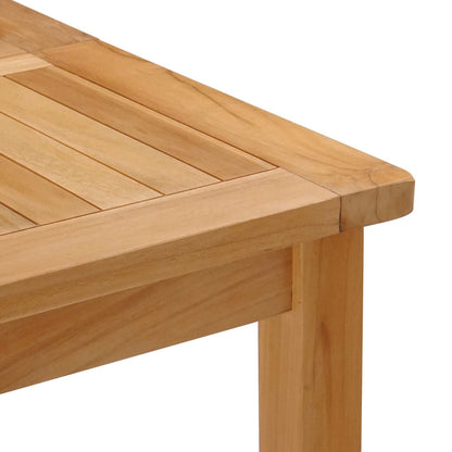 vidaXL Outdoor Bar Set 5 pcs Natural Solid Teak Wood 6