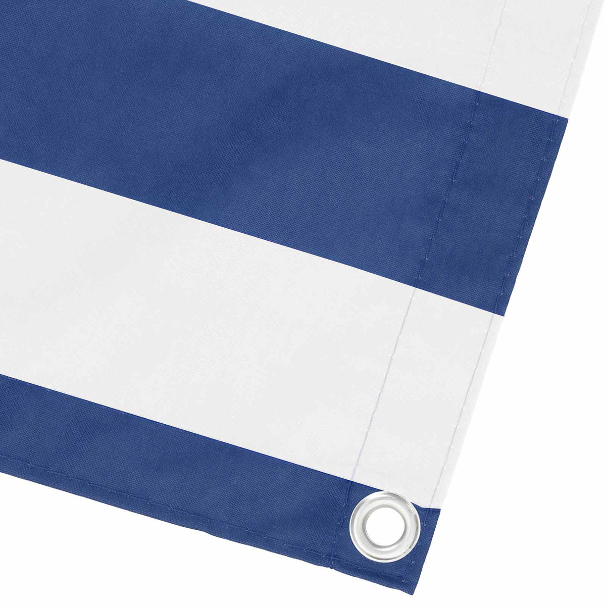 Balcony Privacy Screen 200 x 1000 cm Fabric with PU Coated Blue and white