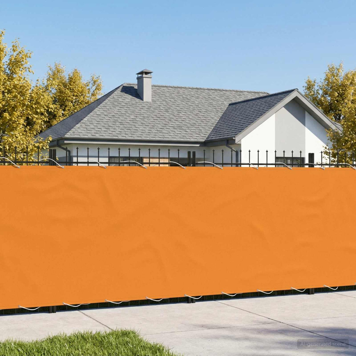 Balcony Privacy Screen Orange
