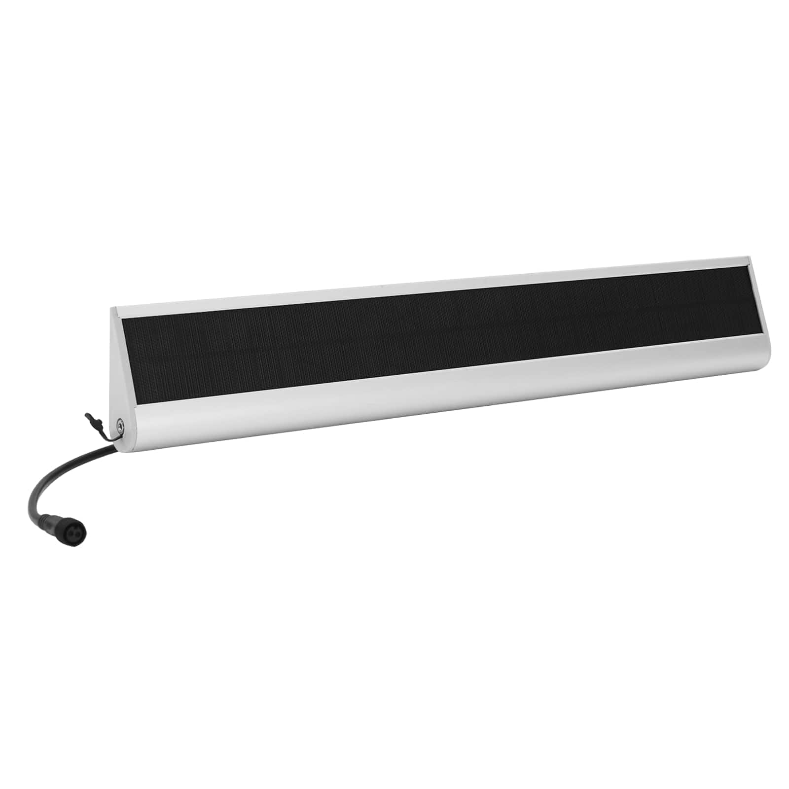vidaXL Electric Retractable Awning Light Grey and White 3.5 x 2.5 m 5